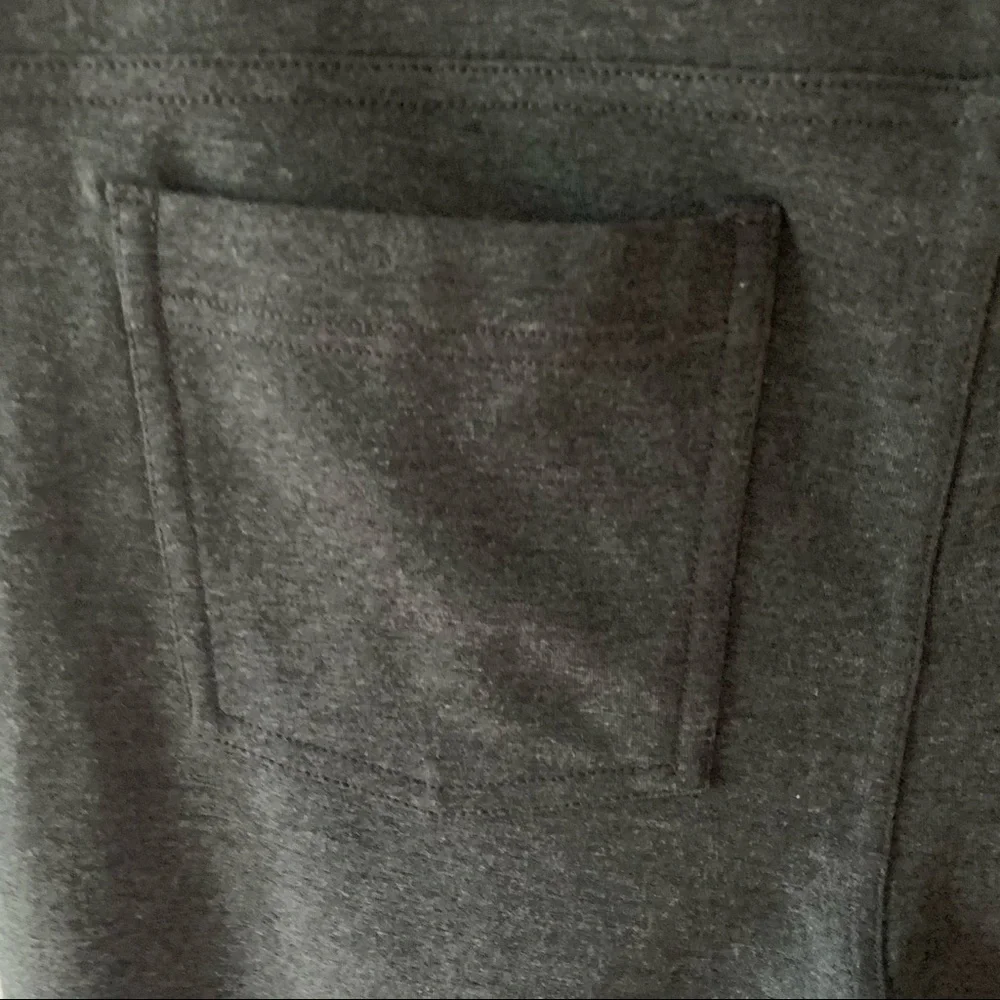 NWT ATHLETA Charcoal Grey Ponte Skinny Pant Sz 10